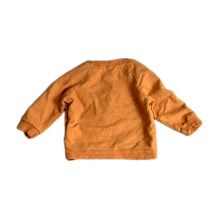 A Orange Pants Sets from Rabbit + Bear in size 3-6M for girl. (Back View)