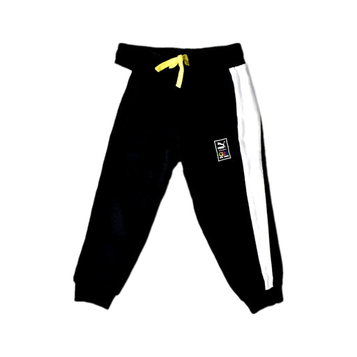 A Black Sweatpants from Puma in size 3T for boy. (Front View)