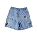 A Blue Shorts from Kenzo in size 10Y for girl. (Back View)