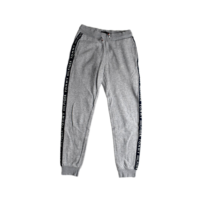 A Grey Sweatpants from Tommy Hilfiger in size 14Y for boy. (Front View)
