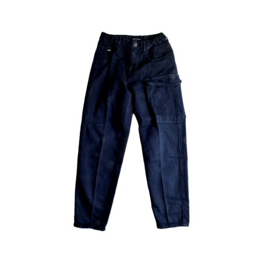 A Navy Casual Pants from Armani in size 10Y for boy. (Front View)