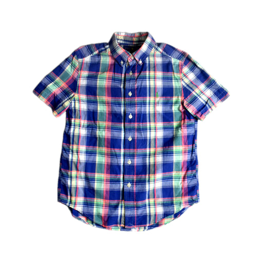 A Multicolour Short Sleeve Shirts from Ralph Lauren in size 10Y for boy. (Front View)