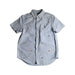 A Blue Short Sleeve Shirts from Ralph Lauren in size 10Y for boy. (Front View)