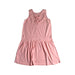 A Pink Sleeveless Dresses from Crewcuts in size 12Y for girl. (Back View)
