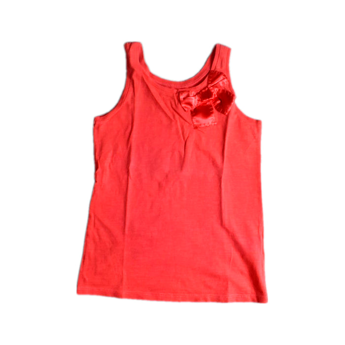 A Red Sleeveless Tops from Kate Spade in size 10Y for girl. (Front View)