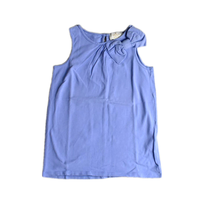 A Blue Sleeveless Tops from Kate Spade in size 10Y for girl. (Front View)