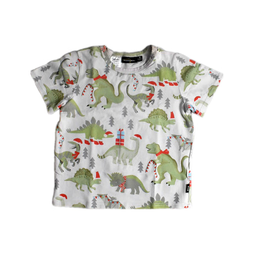 A Green Short Sleeve T Shirts from Rock Your Kid in size 5T for boy. (Front View)