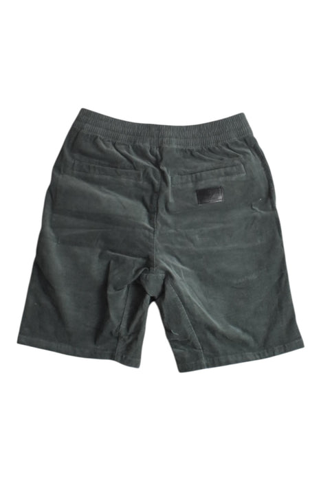 A Green Shorts from Mini Munster in size 10Y for boy. (Back View)