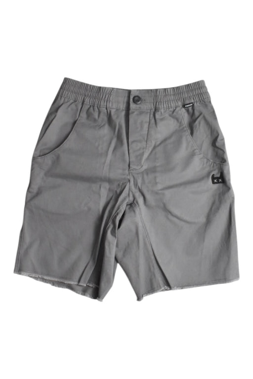 A Grey Shorts from Mini Munster in size 10Y for boy. (Front View)