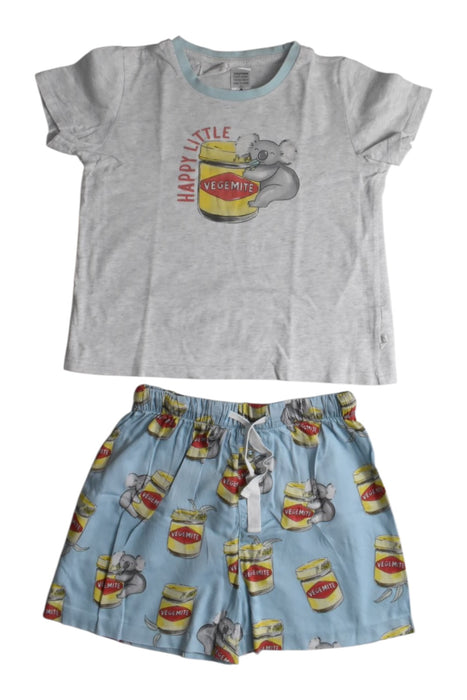 A Grey Pyjama Sets from Peter Alexander in size 6T for boy. (Back View)