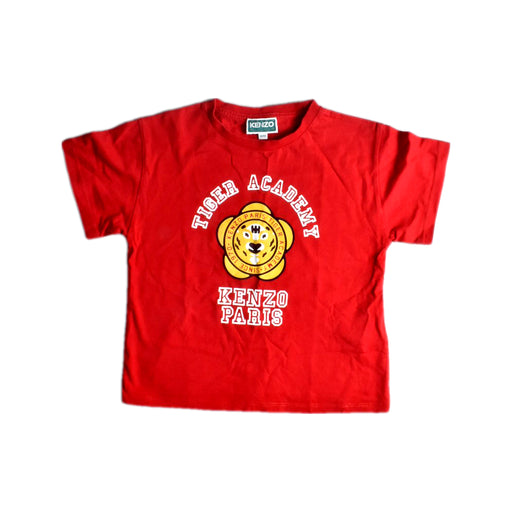 A Red Short Sleeve T Shirts from Kenzo in size 5T for neutral. (Front View)