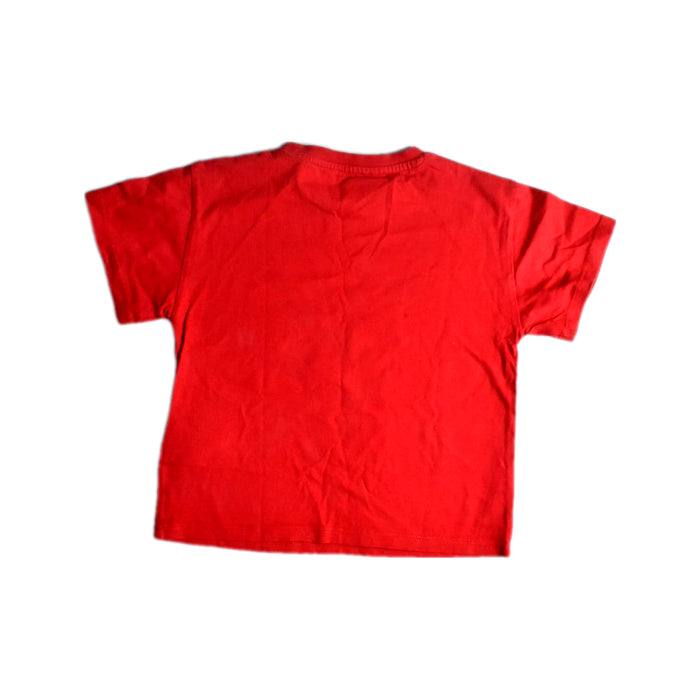 A Red Short Sleeve T Shirts from Kenzo in size 5T for neutral. (Back View)