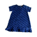 A Navy Short Sleeve Dresses from Dior in size 3T for girl. (Front View)