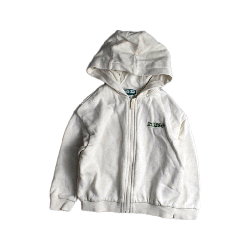 A White Hooded Sweatshirts from Kenzo in size 4T for neutral. (Front View)