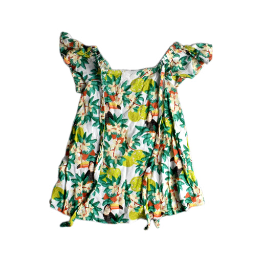 A Multicolour Short Sleeve Dresses from Fábula in size 4T for girl. (Front View)