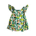 A Multicolour Short Sleeve Dresses from Fábula in size 4T for girl. (Back View)