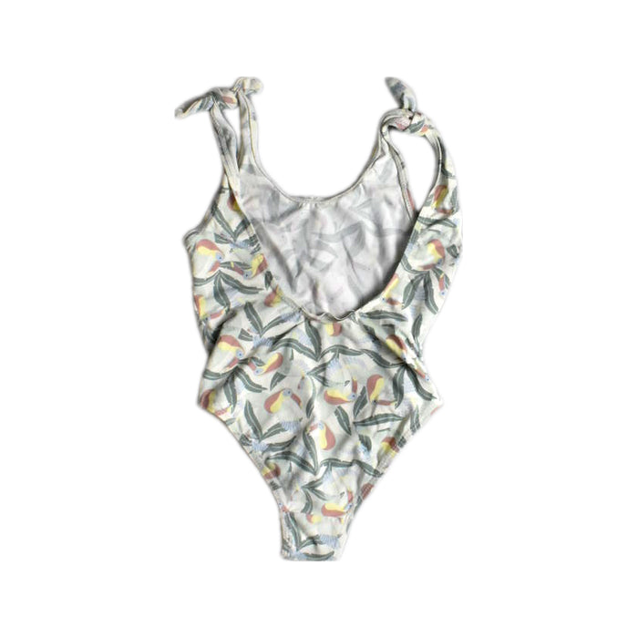 A Multicolour Swimsuits from Monoprix in size 4T for girl. (Back View)