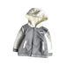 A Grey Buttoned Sweatshirts from Bout'Chou in size 6-12M for boy. (Front View)