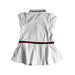 A White Short Sleeve Dresses from Jacadi in size 2T for girl. (Back View)