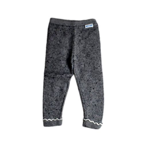 A Grey Leggings from Jacadi in size 3T for girl. (Front View)