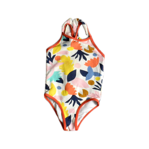 A Multicolour Swimsuits from Catimini in size 4T for girl. (Front View)