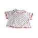 A White Short Sleeve Shirts from Seed in size 3T for girl. (Back View)