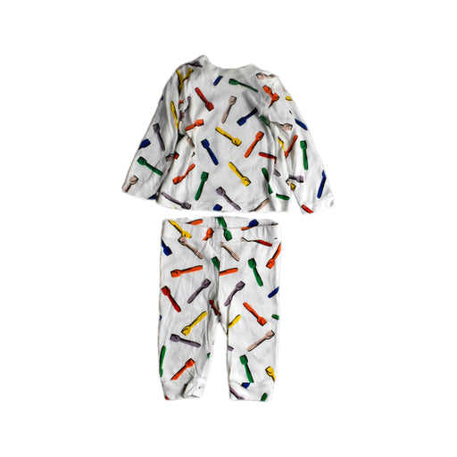 A White Pants Sets from Stella McCartney in size 6-12M for girl. (Front View)