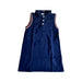 A Navy Sleeveless Dresses from Tommy Hilfiger in size 6T for girl. (Front View)