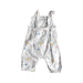 A White Long Overalls from Elly in size 3-6M for boy. (Back View)