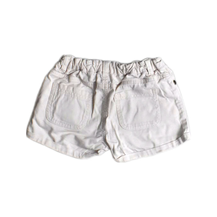 A White Shorts from Château de Sable in size 2T for girl. (Back View)