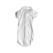 A White Short Sleeve Bodysuits from Petit Bateau in size 3-6M for boy. (Back View)