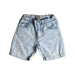 A Blue Shorts from La Compagnie des Petits in size 4T for boy. (Front View)