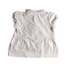 A White Short Sleeve Polos from Cyrillus in size 3T for girl. (Back View)