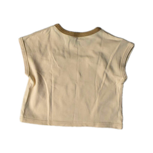 A Beige Short Sleeve Tops from Mimi Mono in size 18-24M for boy. (Back View)