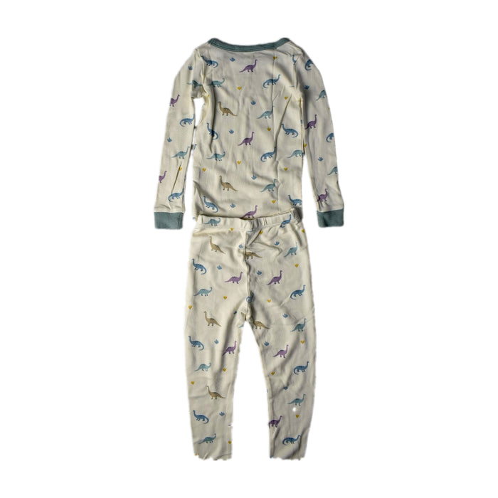 A Beige Pyjama Sets from Mori in size 4T for boy. (Back View)