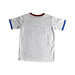 A White Short Sleeve T Shirts from Onitsuka Tiger in size 5T for boy. (Back View)