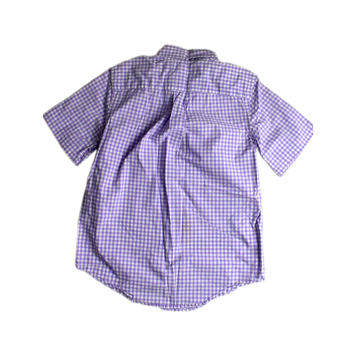 A Purple Short Sleeve Shirts from Ralph Lauren in size 10Y for boy. (Back View)