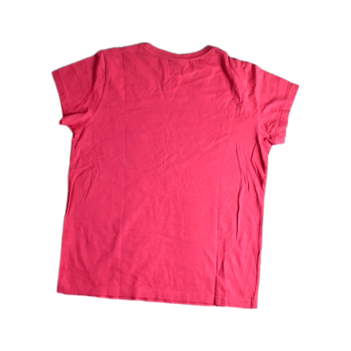 A Pink Short Sleeve T Shirts from Jim Thompson in size 12Y for girl. (Back View)