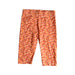 A Orange Leggings from Kite in size 6T for girl. (Front View)