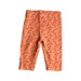 A Orange Leggings from Kite in size 6T for girl. (Back View)