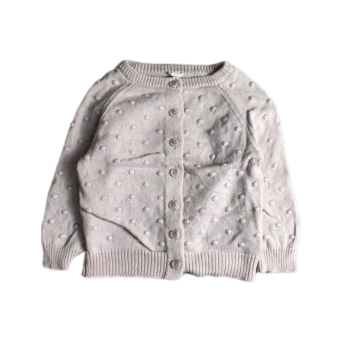 A Ivory Cardigans from Jamie Kay in size 5T for girl. (Front View)