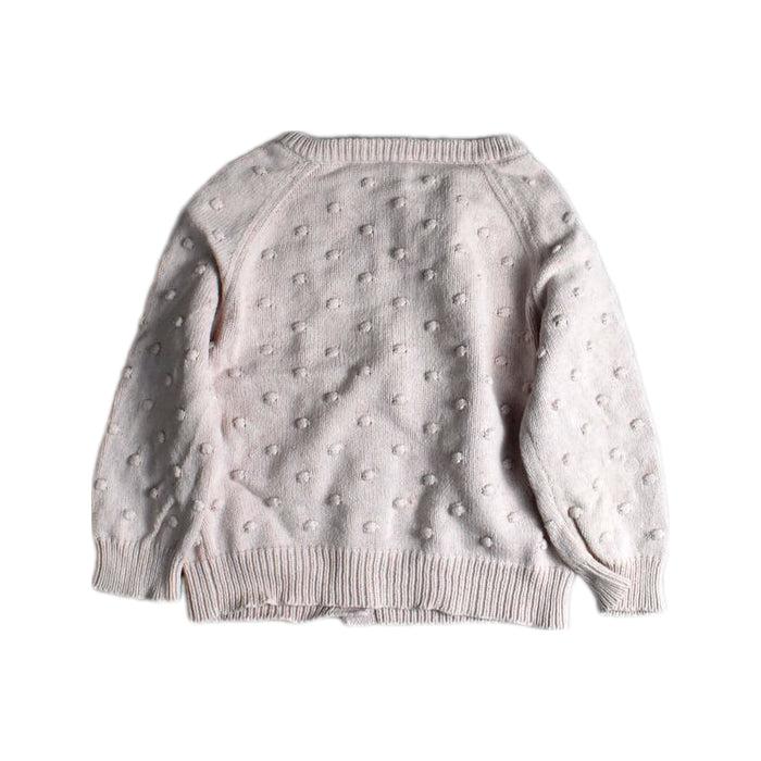 A Ivory Cardigans from Jamie Kay in size 5T for girl. (Back View)
