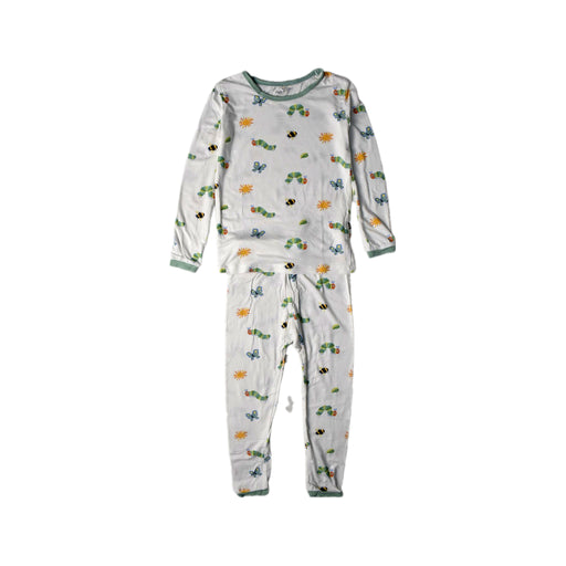 A White Pyjama Sets from Kite in size 4T for neutral. (Front View)