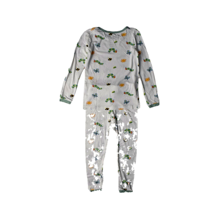A White Pyjama Sets from Kite in size 4T for neutral. (Back View)
