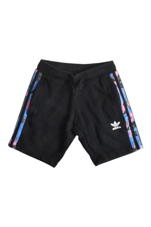 A Black Shorts from Adidas in size 4T for boy. (Front View)