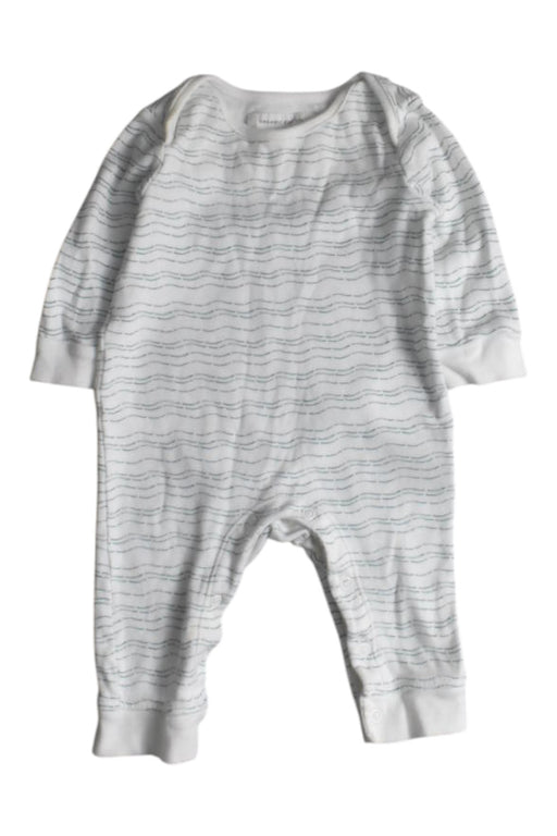A White Long Sleeve Jumpsuits from From Babies with Love in size 3-6M for boy. (Front View)