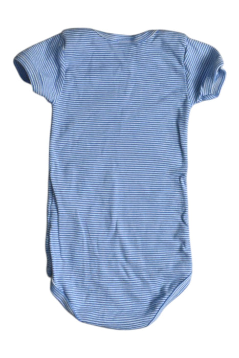 A Yellow Short Sleeve Bodysuits from Petit Bateau in size 2T for boy. (Back View)
