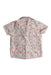 A White Short Sleeve Shirts from Sea Apple in size 6-12M for boy. (Back View)