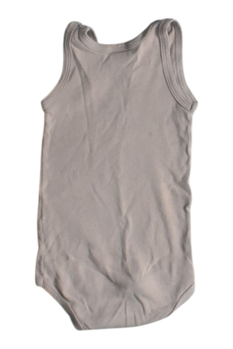 A White Sleeveless Bodysuits from Petit Bateau in size 6-12M for neutral. (Back View)