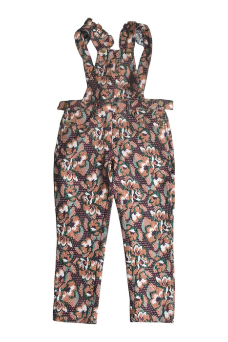 A Multicolour Sleeveless Jumpsuits from Excuse My French in size 4T for girl. (Front View)